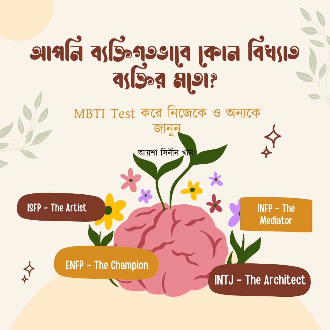 আপনি ব্যক্তিগতভাবে কোন বিখ্যাত ব্যক্তির মতো?