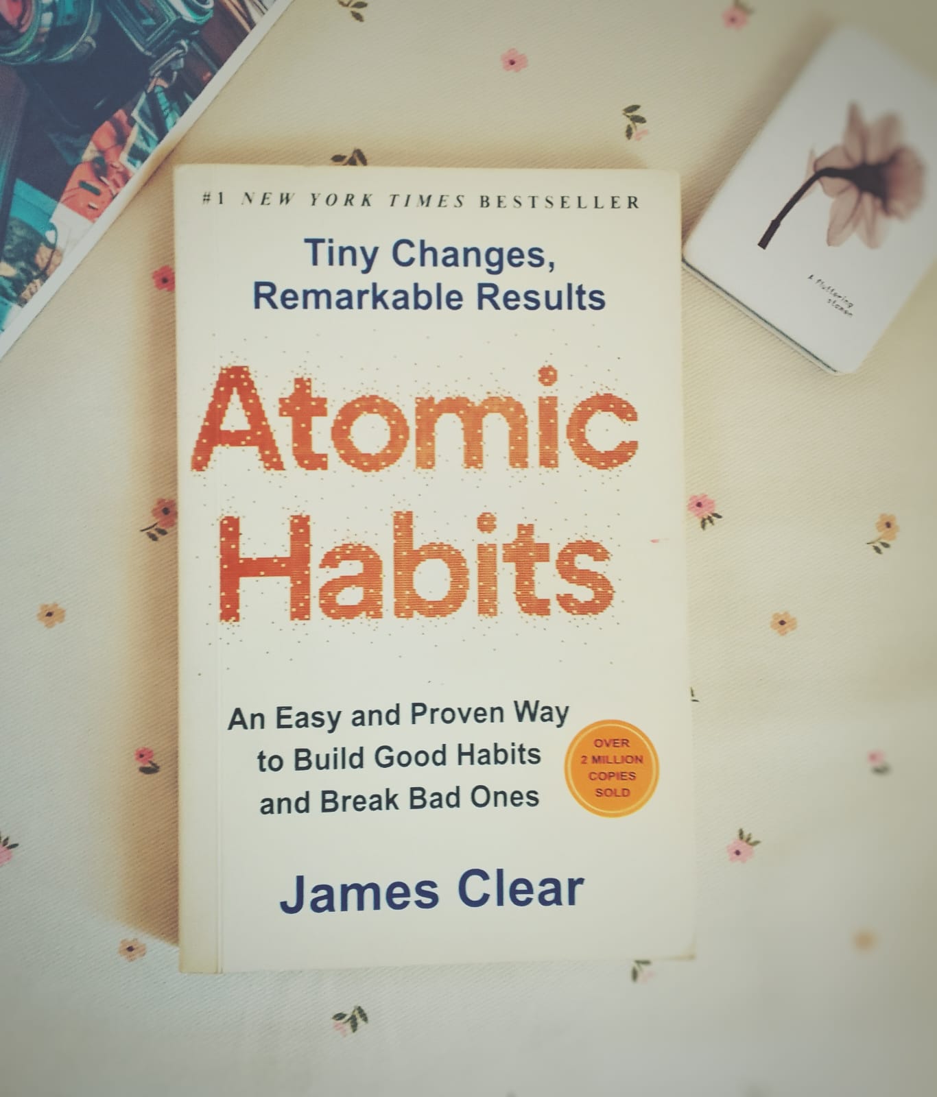 Book Photography : Atomic Habits